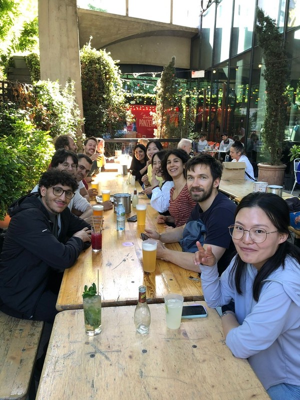 After work in the spring of 2025
